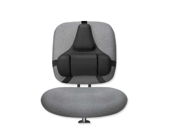 Fellowes Professional Series, Seat Cushion, Sort, Professionel Rygstøtte