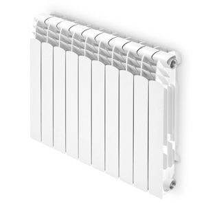 Ferroli Proteo Hp600 X 98Mm Aluminiumsradiator 500Mm Afstand 10 Ribber (747058010)