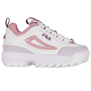 Fila Sko - Disruptor K - Hvid/Moonlite Mauve