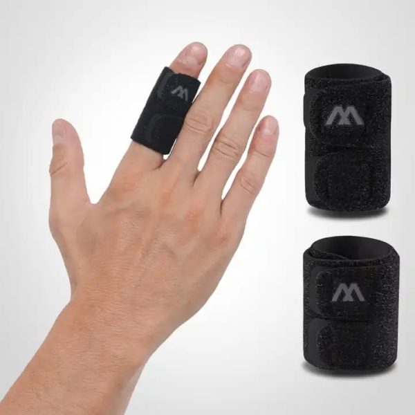 Fingerstøtte med velcro - Double, M - M