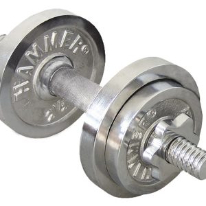 Finnlo Dumbbell Set Chrome Justerbar Håndvægt 10kg