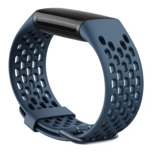 Fitbit - Bånd For Aktivitetssporer - Small - Dybt Hav - For Fitbit Charge 5