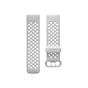 Fitbit Charge 4/Charge 3 Sport armband - Large - White