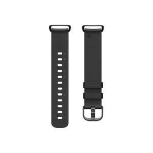 Fitbit Charge 5 Leather Band Black (L)