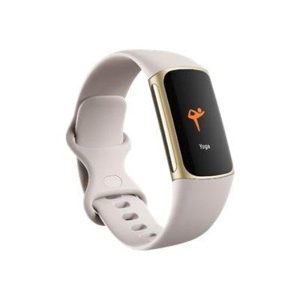 Fitbit Charge 5 Lunar White/Soft Gold