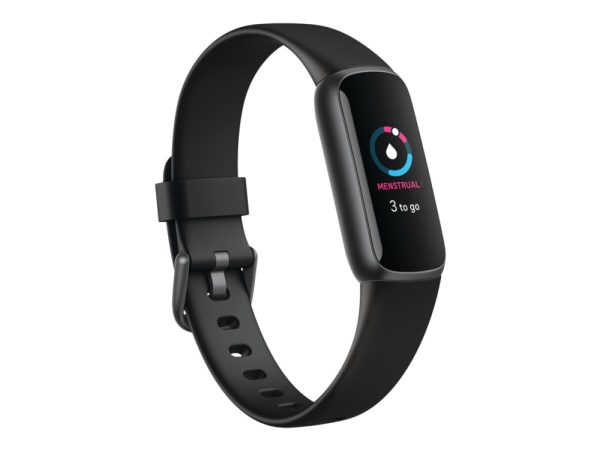 Fitbit Classic Band - Bånd For Aktivitetssporer - Small Størrelse - Sort - For Fitbit Luxe