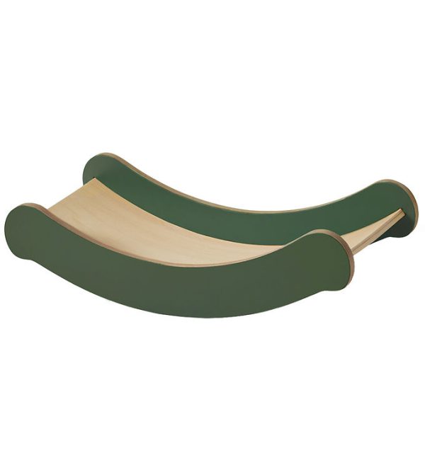 Flexa Balancebræt - Mini - Play - Deep green/Birch Plywood