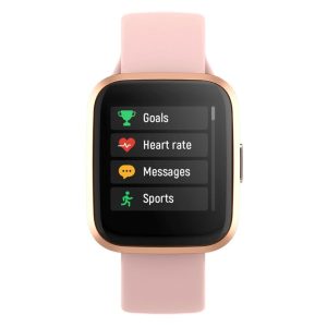 Forever ForeVigo 2 SW-310 m. Pulsmåler & Skridttæller - Fitness Smartwatch - Rose Gold