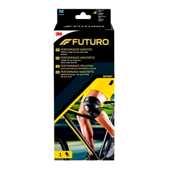 Futuro Sport Knæstøtte M. Fugtkontrol Str. Medium (1 stk)