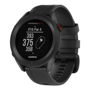 Garmin Approach S12 - Sort - Sportsur Med Rem - Silikone - Håndledsstørrelse: 125-202 Mm - Monokrom - 125 Mb - Bluetooth - 34.1 G