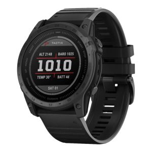 Garmin Tactix 7 - Standard Edition - 51 Mm - Fiberforstærket Polymer - Ja Sportsur Med Bånd - Silikone - Sort - Håndledsstørrelse: 127-210 Mm - Displ