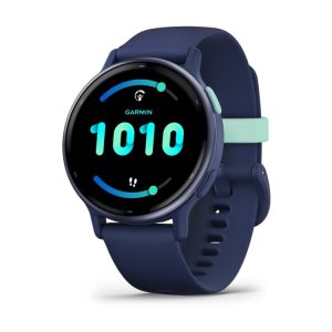 Garmin Vívoactive 5 - Marine - Smart Ur Med Bånd - Silikone - Håndledsstørrelse: 125-190 Mm - Display 1.2" - 4 Gb - Bluetooth, Ant+, Wi-Fi - 26 G