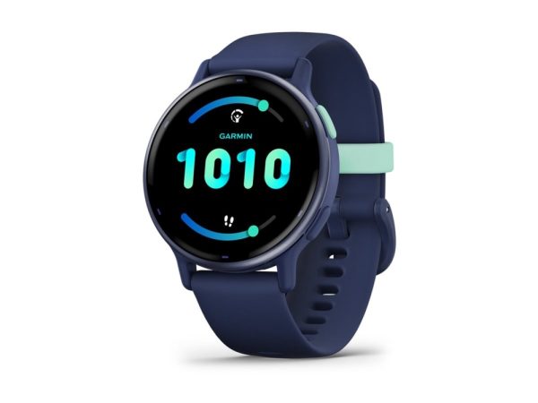 Garmin Vívoactive 5 - Marine - Smart Ur Med Bånd - Silikone - Håndledsstørrelse: 125-190 Mm - Display 1.2" - 4 Gb - Bluetooth, Ant+, Wi-Fi - 26 G