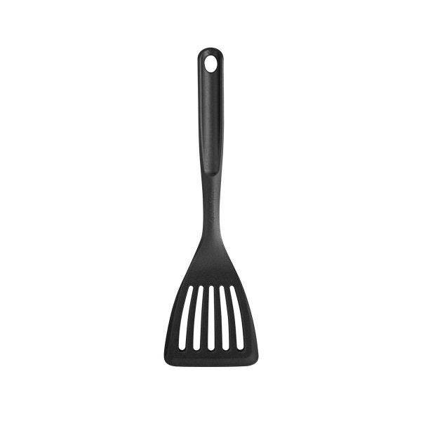 GastroMax Stegespade med riller 29,5 cm - Sort