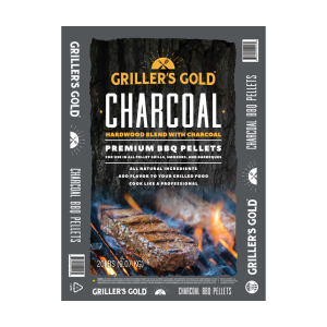 Griller's Gold Charcoal Træpiller - 9 kg