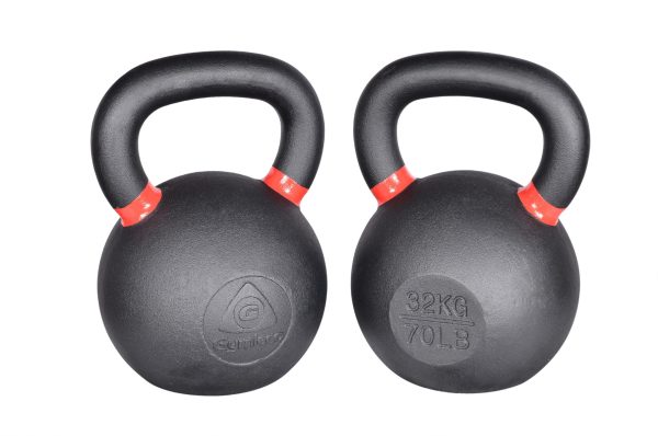 Gymleco Jern Kettlebell 32kg/70LB (1 stk.)