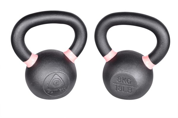 Gymleco Jern Kettlebell 8kg/18LB (1 stk.)