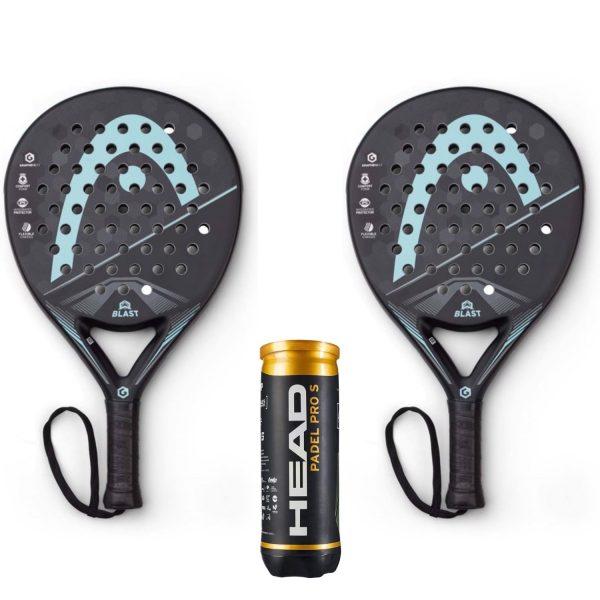 Head Padel Pakketilbud (Head Graphene XT Blast Limited Edition + Head Padel Pro S)