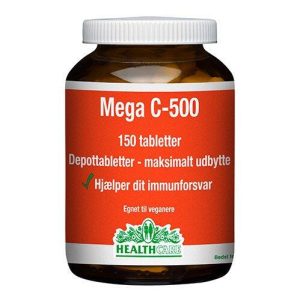 Health Care Mega C 500mg., 150tab.