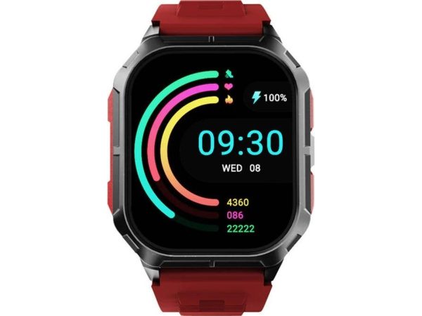 Hifuture Ultra 3 5.11 Cm (2.01&Quot ) Tft 41 Mm Digital 240 X 296 Pixels Touchscreen Red