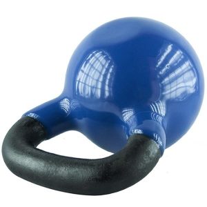 Hms Kettlebell, Vinyl Coated Kn16 Blue 16 Kg (17-6-183)