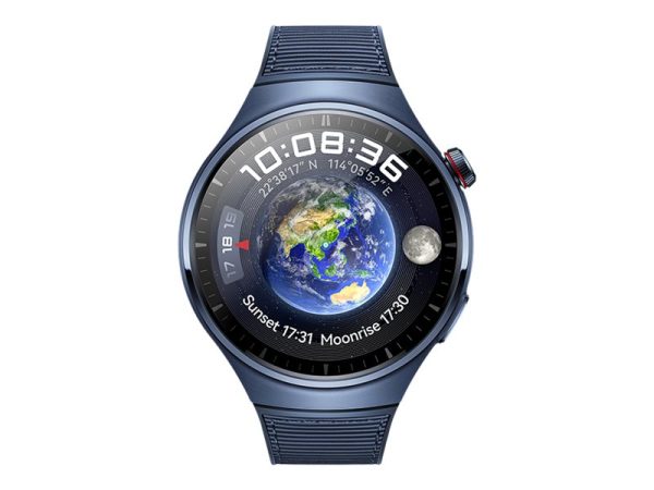 Huawei Watch 4 Pro - Titaniumblå - Ja Smart Ur Med Rem - Komposit - Blå - Håndledsstørrelse: 140-210 Mm - Display 1.5" - 32 Gb - Lte, Nfc, Bluetooth