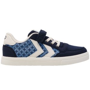 Hummel Sko - Slimmer Stadil Low Jr - Coronet Blue