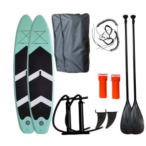 Innoliving Oppustelig SUP Paddleboard 10'6 - Pastel / 2 (pakketilbud)