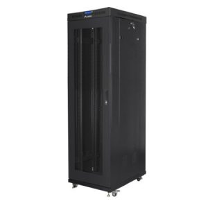 Installation Rack 19 42U 600X1000 Black Lcd Perforated Door Lanberg (Flat Pack) Ff01-6042-23Bl