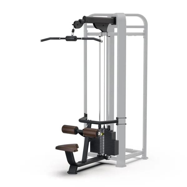 Intenza CMS Lat Pull Down Matblack.