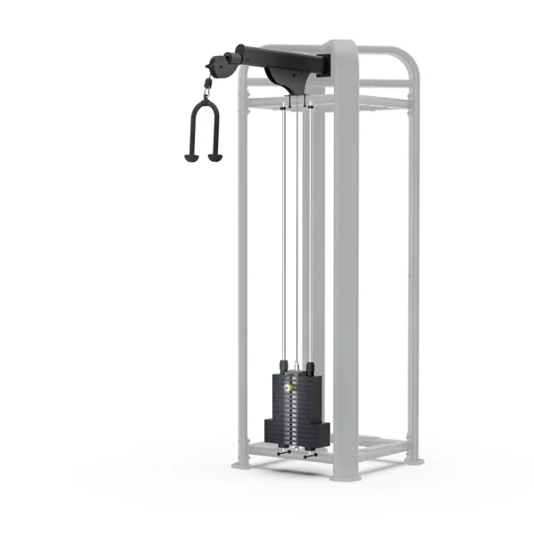 Intenza CMS Triceps Push Down Matblack.