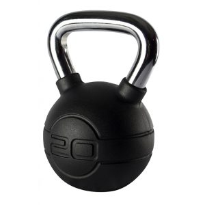 Jordan Kettlebell i Chrome/Gummi (20 kg)