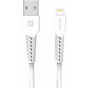 Kabel Usb Swissten Swissten Basic Fast Charge 3A Lightning (Md818zm/A) Datu Un Uzldes Kabelis 1M Balts