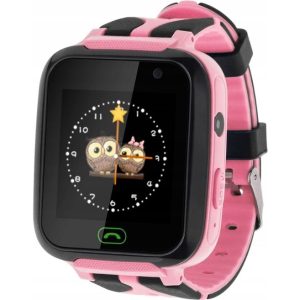 Kruger &Amp Matz Smartkid Smartwatch Til Børn, Pink Og Sort