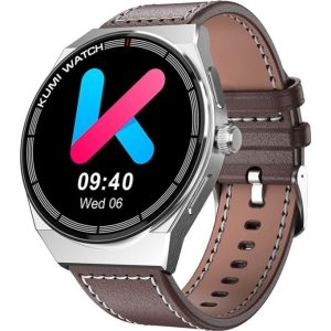 Kumi Gt5 Max 1.39 Inch 290 Mah Silver Smartwatch