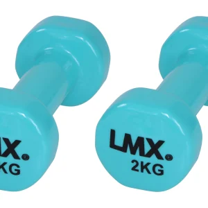 LMX. Vinyl Håndvægtsæt 2 kg Light blue