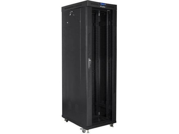 Lanberg Fritstående 19" Rack-Kabinet 42U 600X1000 Sort