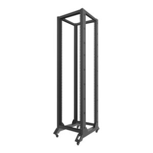 Lanberg - Rack Åben Ramme - 4-Pæl - Sort - 42U - 19"