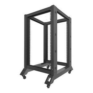 Lanberg - Rack Åben Ramme - 600X800 Mm - Ral 9004 - 18U - 19"