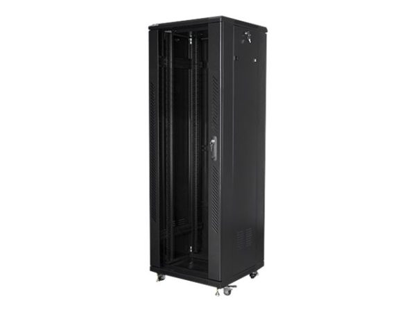 Lanberg - Rack Kabinet - Gulvstående - Sort, Ral 9004 - 37U - 19"