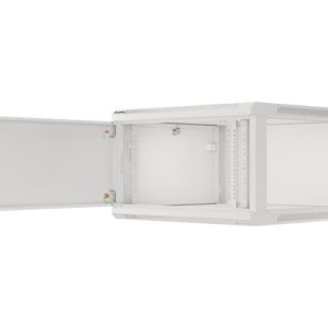 Lanberg - Rack Kabinet - Vægmonterbar - Grå, Ral 7035 - 12U - 19"