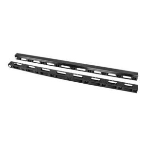 Lanberg - rack cable management panel (vertical) - 42U