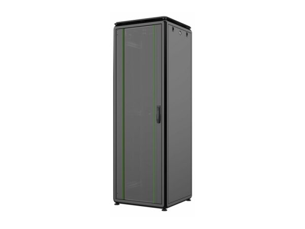 Lanview By Logon Data Line - Rack Kabinet - 600 X 600 Mm, Data Line - Fritstående - Sort - 36U - 19"