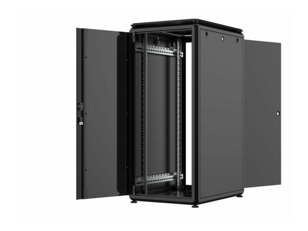 Lanview By Logon Data Line - Rack Kabinet - 600 X 800 Mm, Datalinje - Fritstående - Sort - 26U - 19"