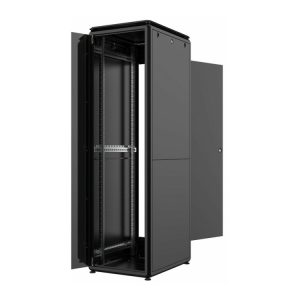 Lanview By Logon Data Line - Rack Kabinet - 600 X 800 Mm, Datalinje - Fritstående - Sort - 42U - 19"