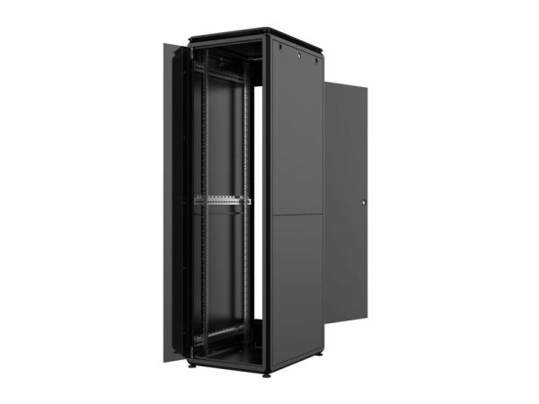 Lanview By Logon Data Line - Rack Kabinet - 600 X 800 Mm, Datalinje - Fritstående - Sort - 42U - 19"