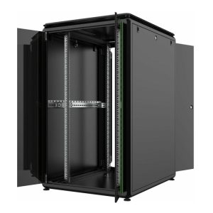 Lanview By Logon Data Line - Rack Kabinet - 800 X 1000 Mm, Data Line - Fritstående - Sort - 26U - 19"