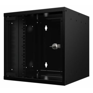 Lanview By Logon - Rack Kabinet - 31 X 30 - Vægmonterbar - Sort - 6U - 10"