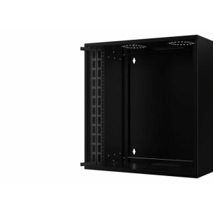 Lanview By Logon - Rack Kabinet - 53 X 40, Ikke-Monteret - Vægmonterbar - Sort, Ral 9005 - 12U - 19"