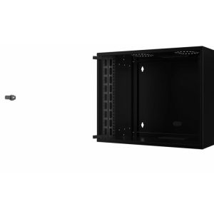 Lanview By Logon - Rack Kabinet - 53 X 40, Soho, Ikke-Monteret - Vægmonterbar - Sort, Ral 9005 - 9U - 19"